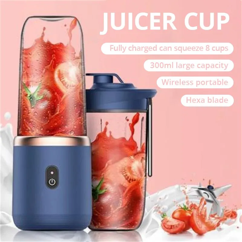 1pc-Blue-Pink-Portable-Small-Electric-Juicer-Stainless-Steel-Blade-Cup-Juicer-Fruit-Automatic-Smoothie-Blender